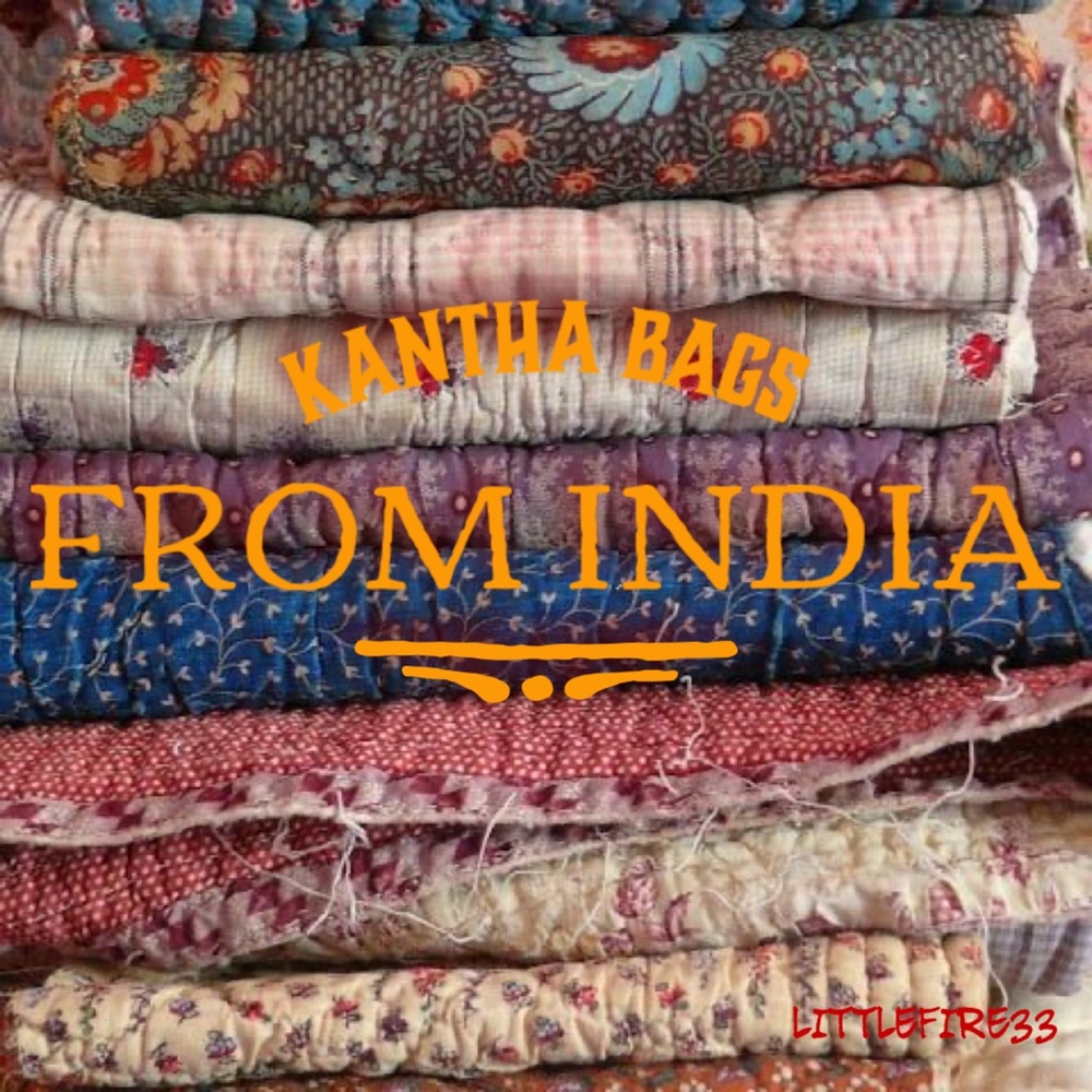 KANTHA BAGS + BACKPACKS